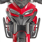 Kappa KN7416 paramotore tubolare nero per Ducati Multistrada V2 e V2S, vista frontale, foto del prodotto