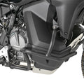 Paramotore Kappa KN9227 tubolare nero Ø 25 mm montato su CFMOTO 800 MT-X, foto ufficiale Kappa