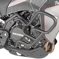 Paramotore Kappa KN9350 tubolare nero Ø 25 mm montato su Moto Morini X-Cape 649, foto ufficiale Kappa