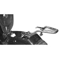 Attacco posteriore Kappa KR105 cromato montato sullo scooter, bauletto non incluso, foto del prodotto