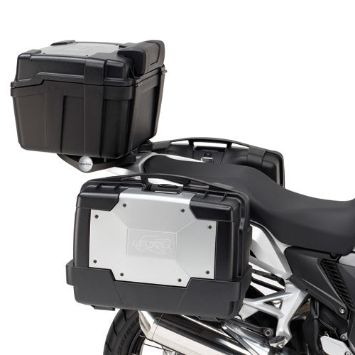Attacco posteriore Kappa KR1110 con piastra Monokey su Honda Crosstourer 1200, bauletto e valigie non inclusi, foto ufficiale Kappa