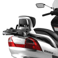 Attacco posteriore Kappa KR115 con piastra Monokey montato su Suzuki Burgman 400, bauletto non incluso, foto ufficiale Kappa