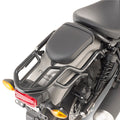 Attacco posteriore Kappa KR1160 montato su Honda CMX 500 Rebel, bauletto non incluso, foto ufficiale Kappa