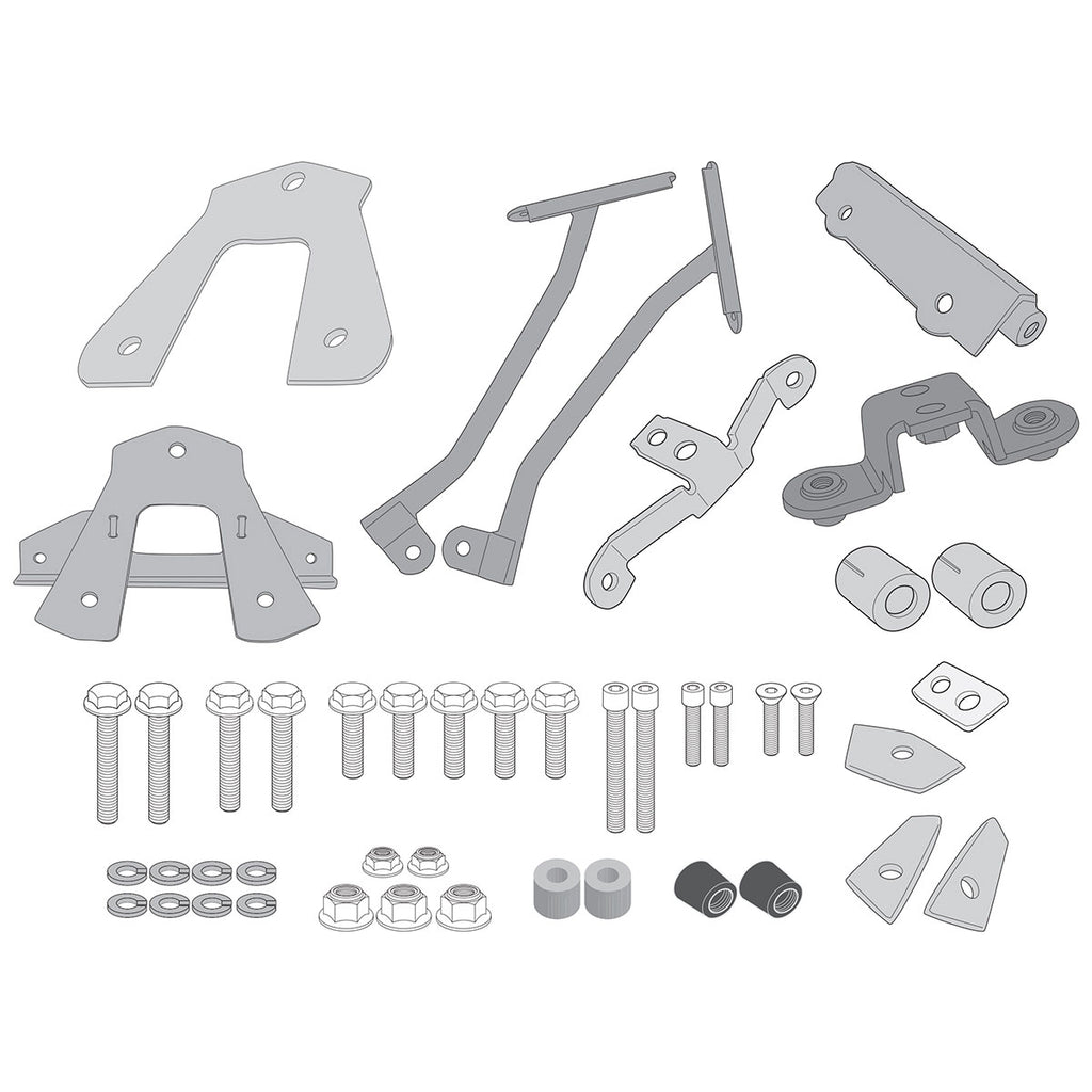 Componenti dell'attacco posteriore Kappa KR1161 per Honda CRF1000L Africa Twin Adventure Sports, disegno del prodotto