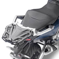 Attacco posteriore Kappa KR1186 per Honda X-ADV 750 e Forza 750, montato con piastra Kappa, bauletto non incluso, foto ufficiale Kappa