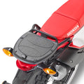 Attacco posteriore Kappa KR1191 montato su Honda CRF 300 L con piastra Monolock, bauletto non incluso, foto ufficiale Kappa