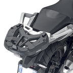 Attacco posteriore Kappa KR1192 con piastra MONOLOCK montato su Honda NC 750 X, bauletto non incluso, foto ufficiale Kappa
