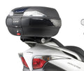 Attacco posteriore Kappa KR19 con piastra Monokey montato su Honda Silver Wing, bauletto non incluso, foto ufficiale Kappa