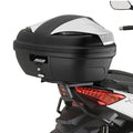 Attacco posteriore Kappa KR2117M per bauletto Monolock su Yamaha X-Max 125-250, bauletto non incluso, foto ufficiale Kappa