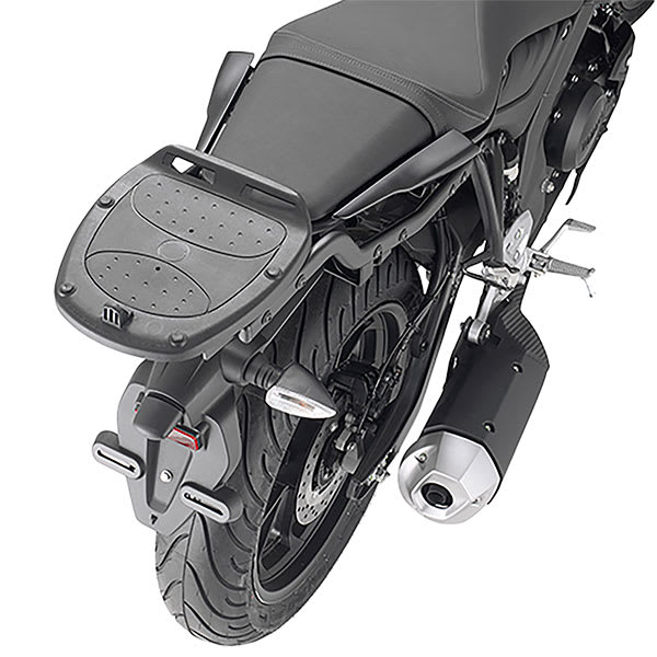 Attacco posteriore Kappa KR2166 montato su Yamaha MT 125 con piastra MONOLOCK, bauletto non incluso, foto del prodotto