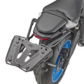 Attacco posteriore Kappa KR2173 con logo Kappa montato su Yamaha MT-07, bauletto non incluso, foto ufficiale Kappa
