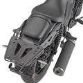Attacco posteriore Kappa KR4134 montato su Kawasaki Eliminator 500, vista posteriore, bauletto non incluso, foto ufficiale Kappa