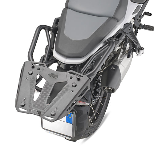 Attacco posteriore Kappa KR5143 montato su BMW R 1300 GS, bauletto e piastra non inclusi, foto ufficiale Kappa