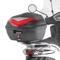 Attacco posteriore Kappa KR5611 per bauletto Monolock montato su Piaggio Liberty, bauletto non incluso, foto ufficiale Kappa