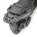 Attacco posteriore Kappa KR6122 montato su Kymco AK 550 Premium con piastra, bauletto non incluso, foto ufficiale Kappa