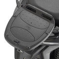Attacco posteriore Kappa KR6126 con piastra Monolock su Kymco Downtown 350 GT, bauletto non incluso, foto ufficiale Kappa