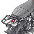 Attacco posteriore Kappa KR6417 nero lucido su Triumph Speed Twin 1200, piastra K636 e bauletto non inclusi, foto ufficiale Kappa