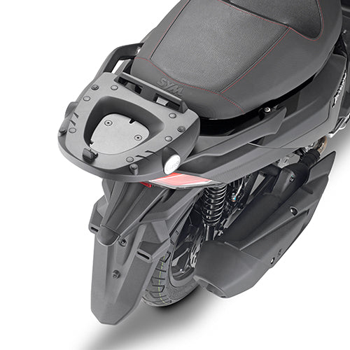 Attacco posteriore Kappa KR7068 per bauletti Monokey o Monolock montato su SYM Joyride 300, bauletto non incluso, foto ufficiale Kappa