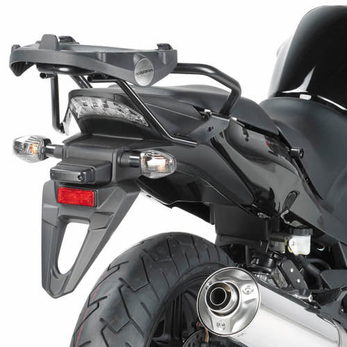 Attacco posteriore Kappa KR777 con piastra MONOKEY montato su Honda CBF 1000, bauletto non incluso, foto ufficiale Kappa