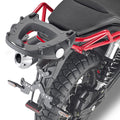 Attacco posteriore Kappa KR8203 per Moto Guzzi V85 TT montato con piastra, bauletto e piastra non inclusi, foto ufficiale Kappa