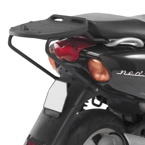 Attacco posteriore Kappa KR86 montato su Yamaha Neo's con piastra MONOLOCK, bauletto non incluso, foto del prodotto