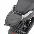 Attacco posteriore Kappa KR8966 per NIU FQI 500 montato sullo scooter con piastra MONOLOCK, bauletto non incluso, foto ufficiale Kappa