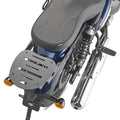 Attacco posteriore Kappa KR9060 per Royal Enfield Super Meteor 650 con sella Touring, montato senza bauletto, foto del prodotto