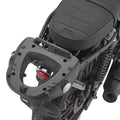 Attacco posteriore Kappa KR9063 per Royal Enfield Bear 650 montato sulla moto, bauletto non incluso, foto ufficiale Kappa
