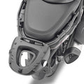 Attacco posteriore Kappa KR9256 montato su scooter Voge SR4 Max 350 con piastra, bauletto non incluso, foto ufficiale Kappa