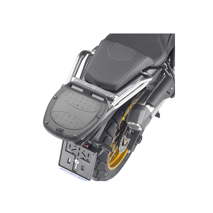 Attacco posteriore Kappa KR9262 per Voge Valico 525 DSX e 625 DSX montato sulla moto senza bauletto, foto del prodotto