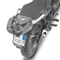 Attacco posteriore Kappa KR9350 per Moto Morini X-Cape 649 montato sulla moto, piastra e bauletto non inclusi, foto ufficiale Kappa