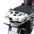 Attacco posteriore Kappa KRA5108 in alluminio per BMW R 1200 GS montato sulla moto, bauletto non incluso, foto ufficiale Kappa