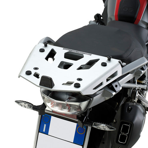 Attacco posteriore Kappa KRA5108 in alluminio per BMW R 1200 GS montato sulla moto, bauletto non incluso, foto ufficiale Kappa