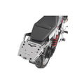 Attacco posteriore Kappa KRA8209 in alluminio per Moto Guzzi V85 TT 2024 montato sulla moto, bauletto non incluso, foto del prodotto