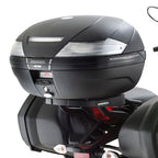 Attacco posteriore Kappa KZ364 per Yamaha XJ6 Diversion con piastra Monokey KM7 e bauletto, foto ufficiale Kappa