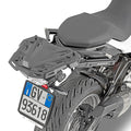 Attacco posteriore Kappa KZ5137 per BMW F 900 R e F 900 XR montato sulla moto, piastra e bauletto non inclusi, foto ufficiale Kappa