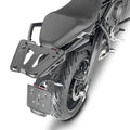 Attacco posteriore Kappa KZ6421 montato sulla Triumph Tiger Sport, piastra e bauletto non inclusi, foto ufficiale Kappa