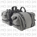 Kappa RA316 coppia di borse laterali morbide grigie Inspiring Adventure con chiusura roll-top, foto del prodotto
