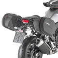 Telaietti Kappa TE1200K neri su Honda CB 750 Hornet con borse soffici montate a titolo di esempio, borse non incluse, foto del prodotto