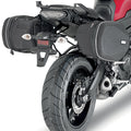 Telaietti Kappa TE2122K neri con borse soffici su Yamaha MT-09 Tracer 850, foto ufficiale Kappa