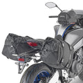 Telaietti Kappa TE2156K neri con borse soffici su Yamaha MT-09, foto ufficiale Kappa