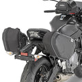 Telaietti Kappa TE4117K neri per borse soffici montati su Kawasaki Z 650, foto ufficiale Kappa