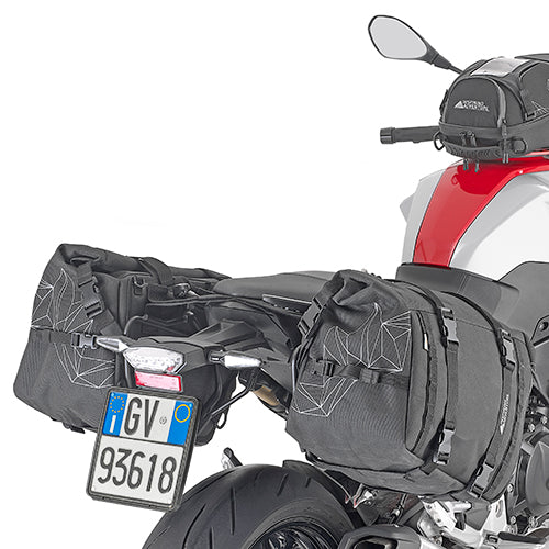 Telaietti Kappa TE5137K per borse soffici con borse laterali montate su BMW, foto ufficiale Kappa