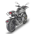 Telaietti Kappa TR1165K REMOVE-X neri montati su Honda CB 1000 R, foto del prodotto