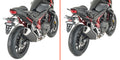Telaietti Kappa TR1206K REMOVE-X neri su Honda CB 500 Hornet, due viste, foto ufficiale Kappa