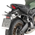 Telaietti Kappa TR1208K REMOVE-X neri montati su Honda CB 650 R, foto ufficiale Kappa