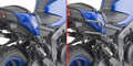 Kappa TR2169K telaietti Remove-X su Yamaha MT-09, montati e smontati a confronto, foto ufficiale Kappa