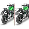 Telaietti laterali Kappa TR4118K REMOVE-X neri montati su Kawasaki Z 900, foto ufficiale Kappa