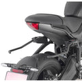 Telaietti laterali Kappa TR6419K REMOVE-X neri montati su Triumph Trident 660, foto del prodotto