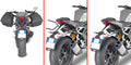 Telaietti Kappa TR6420K REMOVE-X montati e smontati su Triumph Speed Triple 1200 RS, borse non incluse, foto del prodotto